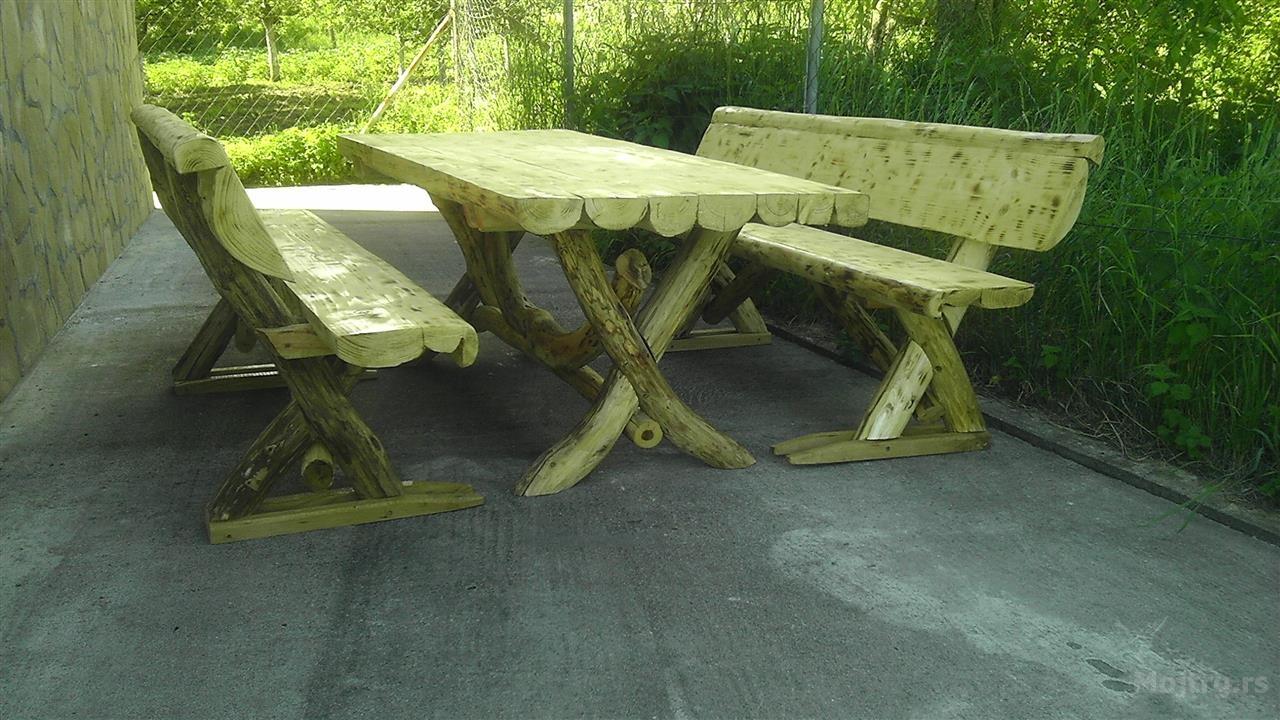 BaÅ¡tenski sto sa klupama | Prokuplje